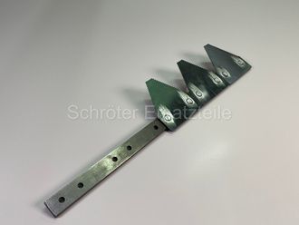 Segment mit 4-Klingen