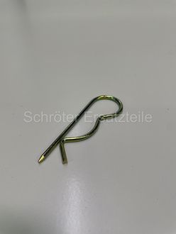 Federstecker für Einzugsfingerbefestigung