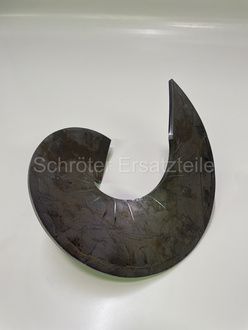 Schneckensegment Ø 50 x 220mm rechts