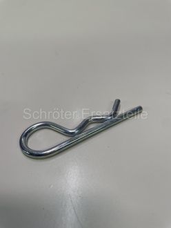 Federstecker für Halter 78mm lang