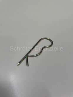 Federstecker für Einzugsfingersicherung