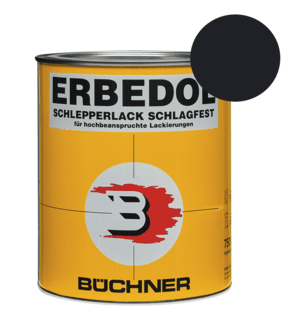 Lackfarbe Graphitschwarz