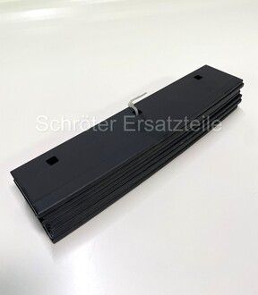 Schaufelsatz glatt extra beschichtet 6mm stark